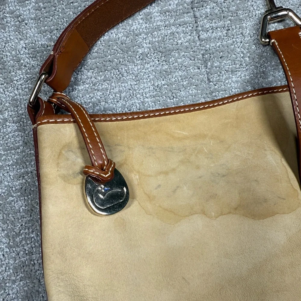 Dooney & Bourke 1975 Leather Suede Shoulder Purse Bag